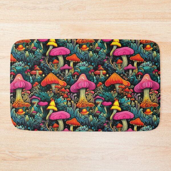 Aperçu de l'œuvre Acid Trippy Weird Champignon ondulé psychédélique #1 créée et vendue par ARTficiallyAnon.