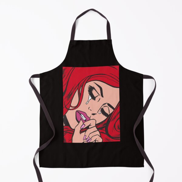 Item preview, Red Crying Comic Girl designed and sold by DAWUDGILLESPA.