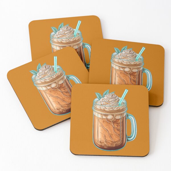Item preview, Salted Caramel Iced Coffee designed and sold by AxeWave.