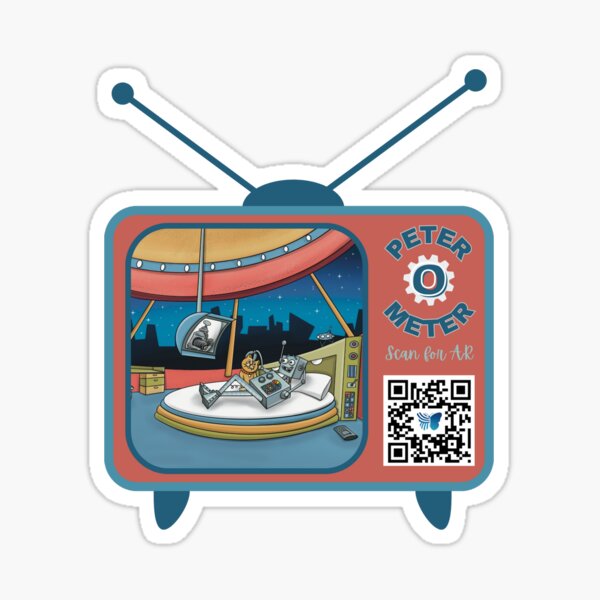 Watch PETER Relax with Mega Bytes Sticker