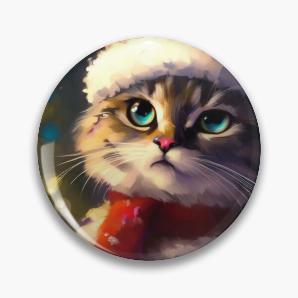 Item preview, Christmas Cat 5 designed and sold by CrankyOldDude.