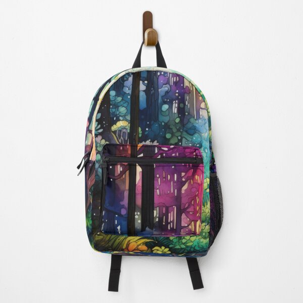 Item preview, Magic Forest Watercolor and Ink Painting designed and sold by VisionDuke.