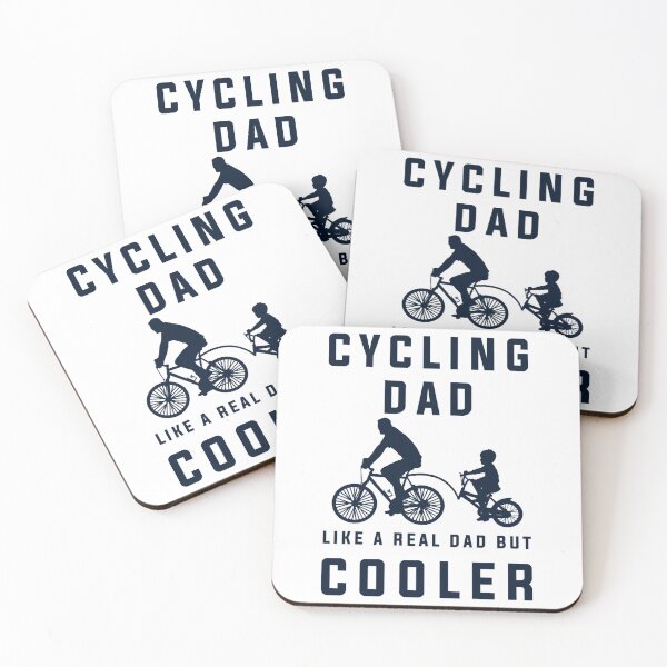 Item preview, CYCLING DAD LIKE A REAL DAD BUT COOLER designed and sold by Aa-dvtio.