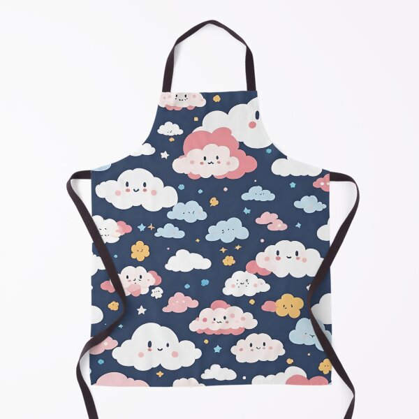 Item preview, Adorable Clouds Pattern designed and sold by SeamCraft.