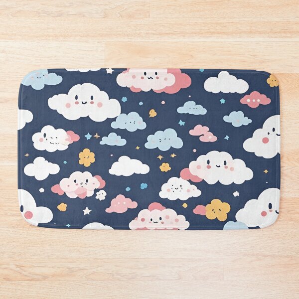 Item preview, Adorable Clouds Pattern designed and sold by SeamCraft.