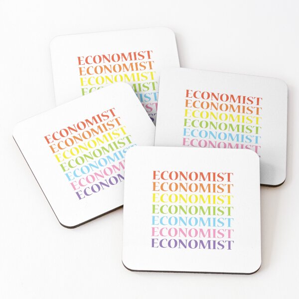 Item preview, Proud economist colorful statement, economist and economics student statement designed and sold by ECONTSHIRTS.