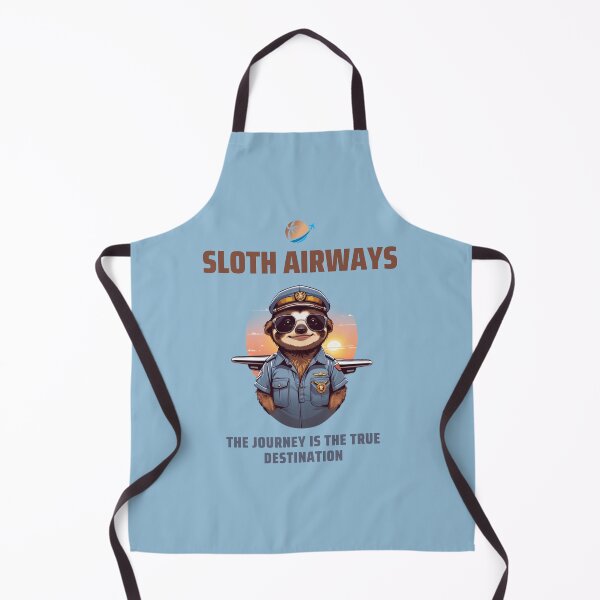 Item preview, Cool smiling sloth pilot with sunglasses designed and sold by CedricNorbinho.