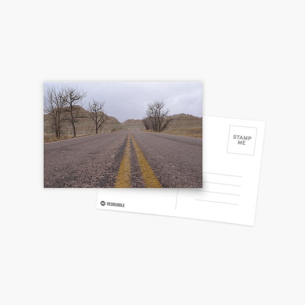 Welcome to the Badlands Postcard