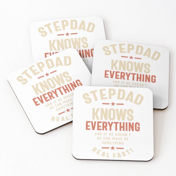 Item preview, Step Dad - The Master of Knowledge and Quick Thinking designed and sold by Aa-dvtio.