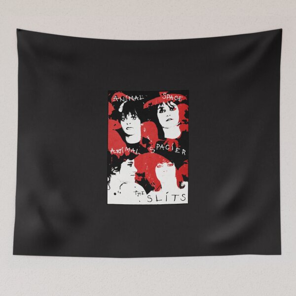 Item preview, the slits band punk rock distressed colorful grungy retro vintage designed and sold by MichaelTrotter8.