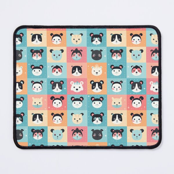 Item preview, mouse cute pattern digital paper designed and sold by ParkkerTos.