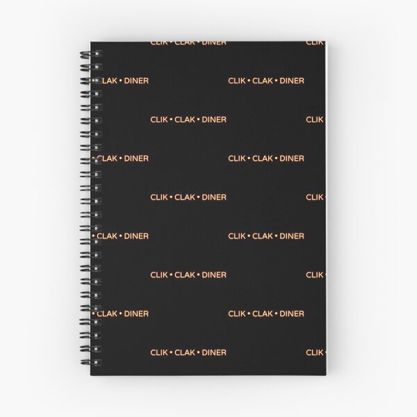 Item preview, Clik Clak Diner Logo designed and sold by Wizard-llama.