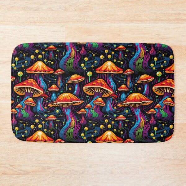 Aperçu de l'œuvre Acid Trippy Weird Champignon ondulé psychédélique #5 créée et vendue par ARTficiallyAnon.