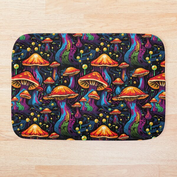 Item preview, Acid Trippy Weird Psychedelic Wavy Mushroom #5 designed and sold by ARTficiallyAnon.