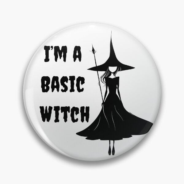 Item preview, I'm a Basic Witch designed and sold by GoblinForge.