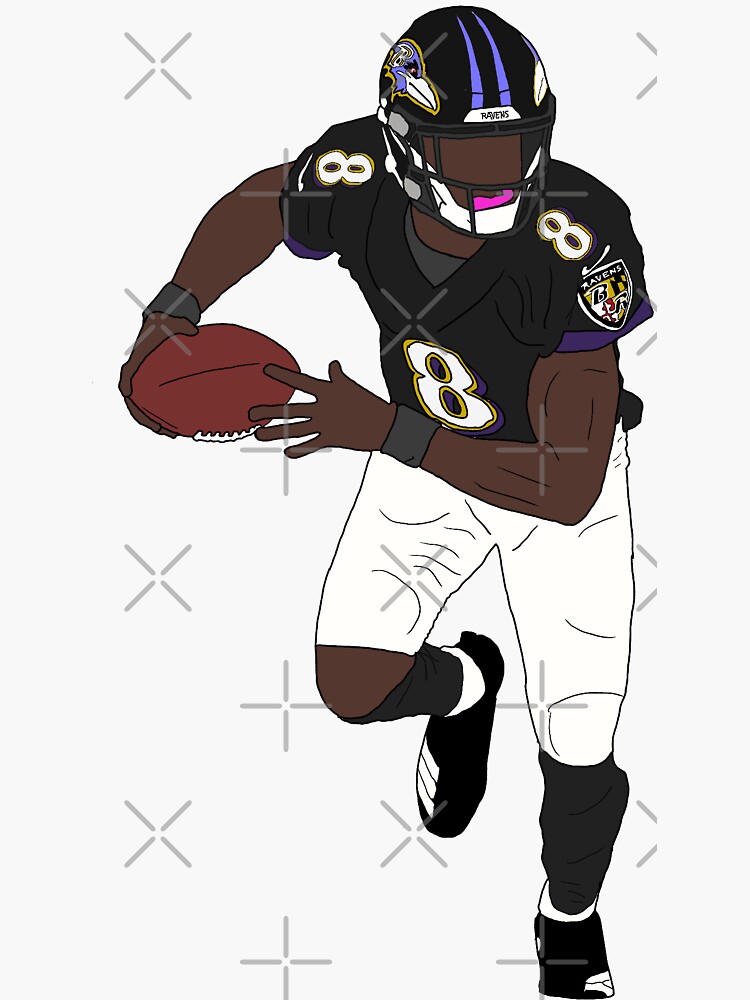 Baltimore Ravens NFL Jersey Apron - Lamar Jackson