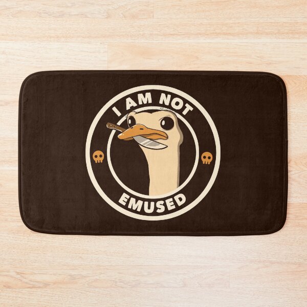 Item preview, I Am Not Emused Funny Emu by Tobe Fonseca designed and sold by Tobe Fonseca®.