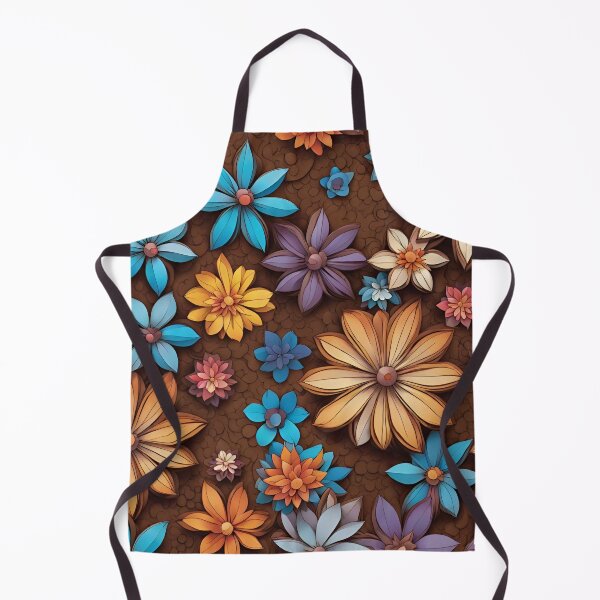 Item preview, Vibrant Color Flower Pattern designed and sold by SeamCraft.