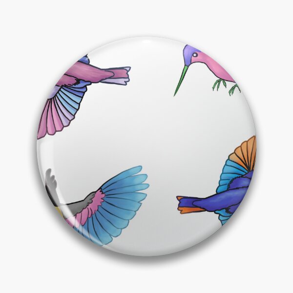 Item preview, Multigender flag inspired birds designed and sold by ImoogiN.