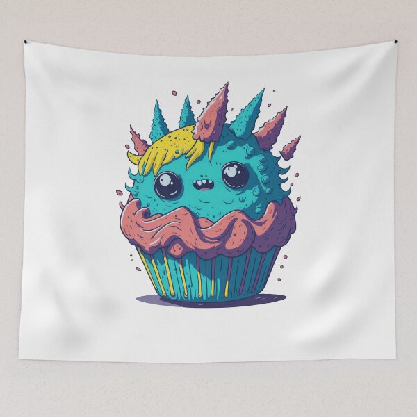 Item preview, Happy Cupcake monster designed and sold by Rothnaric.