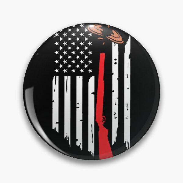 Artikelvorschau, Skeet Rap Clay Shotgun Shooting USA-Flagge entworfen und verkauft von bunlkrpnhdi84.