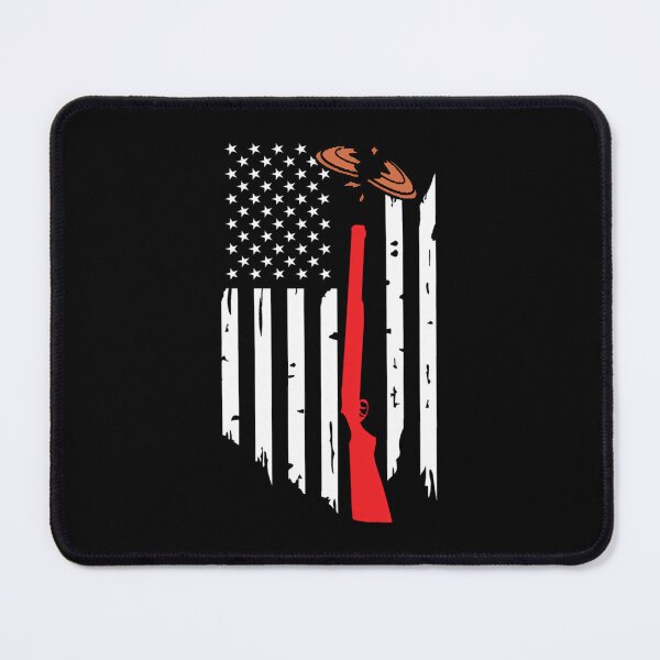 Item preview, Skeet Rap Clay Shotgun Shooting USA Flag  	 designed and sold by bunlkrpnhdi84.
