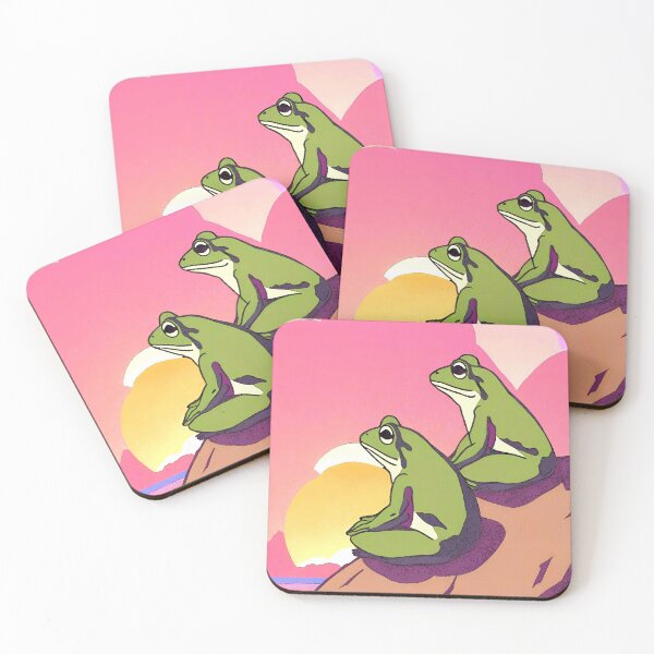 Item preview, Frogs chilling together designed and sold by Thedigital91.