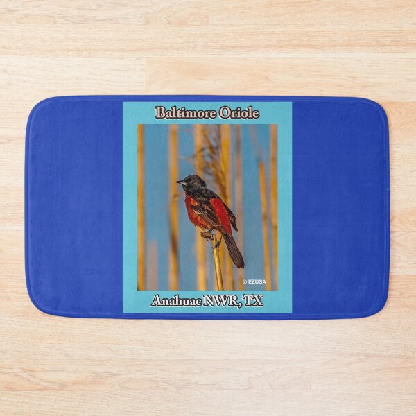 Item preview, The Perfect Gift For A Bird Lover: Baltimore Oriole At Anahuac NWR Sings His Early Morning Song. designed and sold by MoreEZUSA-Here.