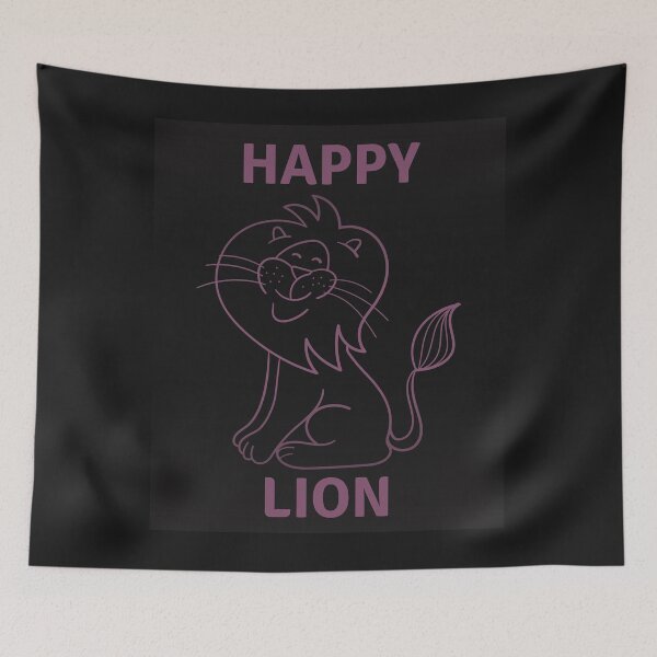 Item preview, Happy Lion designed and sold by ChachiArts.