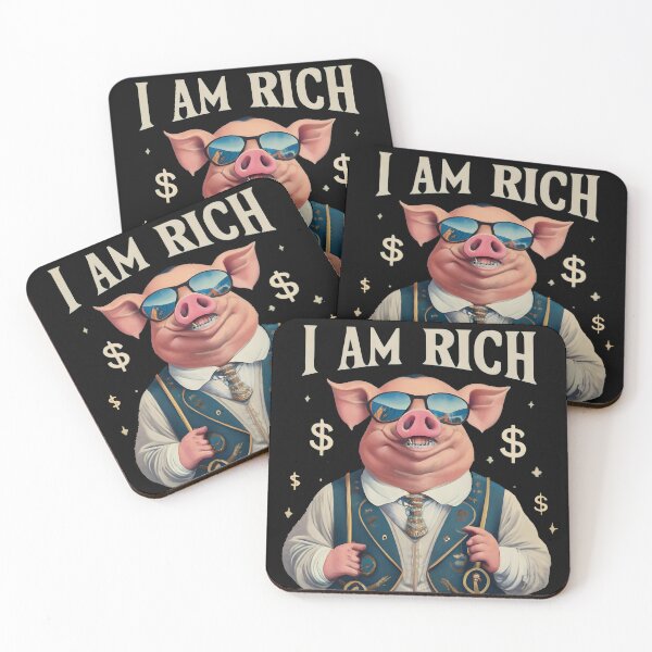 Item preview, I am a rich pig designed and sold by ratchawoot.