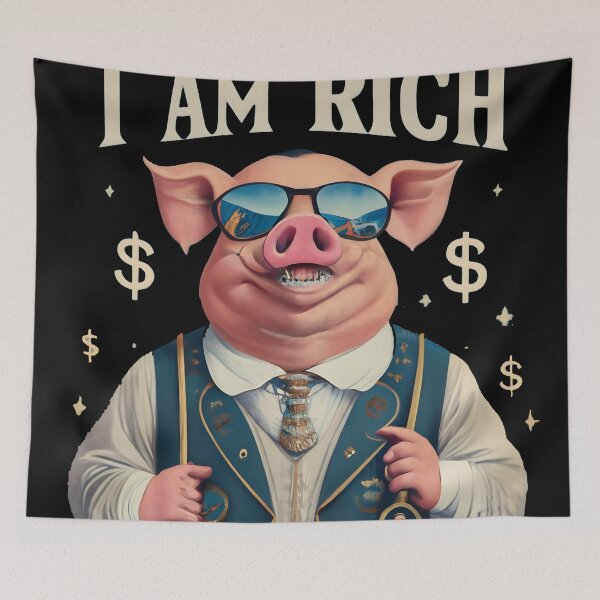 Item preview, I am a rich pig designed and sold by ratchawoot.