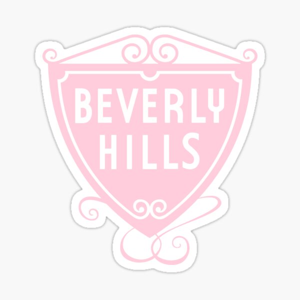 2 x Diamond Stickers 7.5 cm Beverly Hills Los Angeles USA America  #3101 
