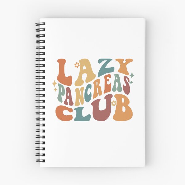 Item preview, Retro Lazy Pancreas Club  designed and sold by ClariseDesigns.