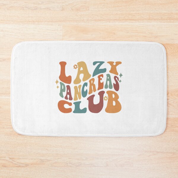 Item preview, Retro Lazy Pancreas Club designed and sold by ClariseDesigns.