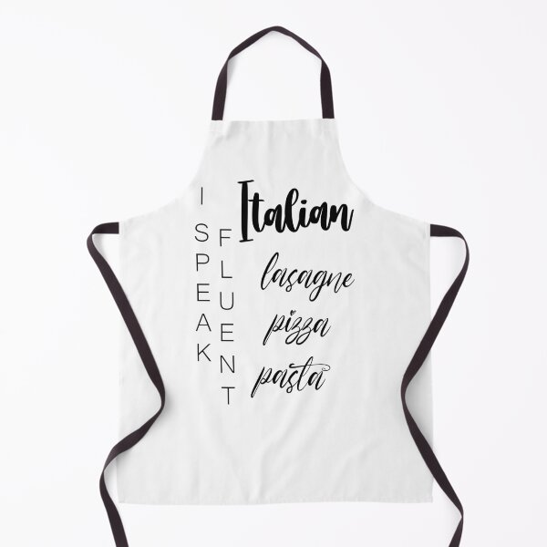 Item preview, I Speak Fluent Italian... lasagne pizza pasta designed and sold by EmeraldeaArt.