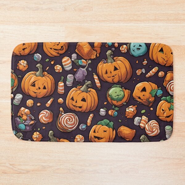 Item preview, Halloween Pumpkins and Candies designed and sold by SeamCraft.