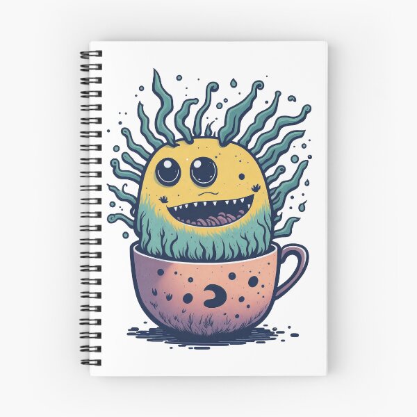 Item preview, Monstruo de la taza de café designed and sold by Rothnaric.
