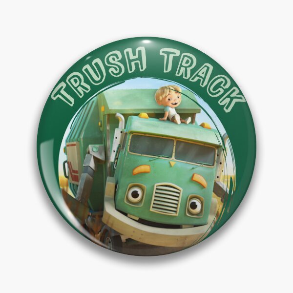 Item preview, Hank and the Trash Truck | Kids Cartoon Garbage Track designed and sold by MrsLittleBear.