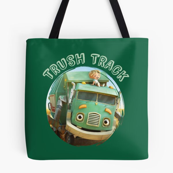 Item preview, Hank and the Trash Truck | Kids Cartoon Garbage Track designed and sold by MrsLittleBear.