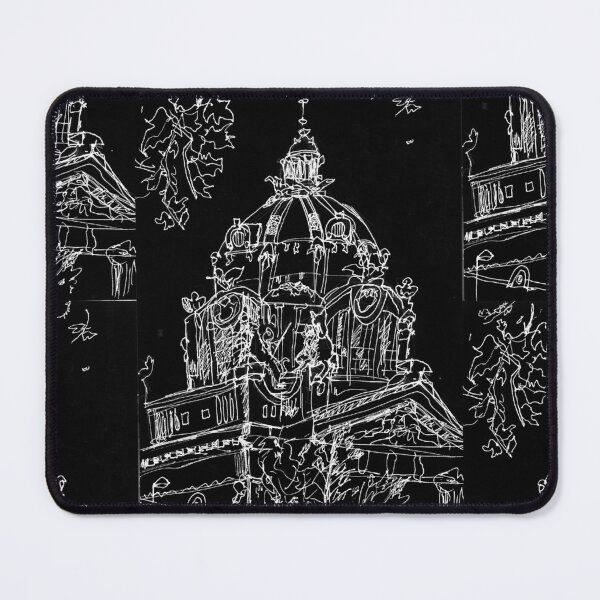 Item preview, Budapest, Széchenyi Thermal Baths Illustration - White Version designed and sold by Lucie Jamais.