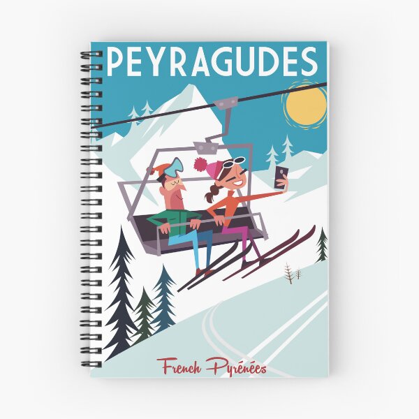 Item preview, Peyragudes ski poster designed and sold by Gary Godel.