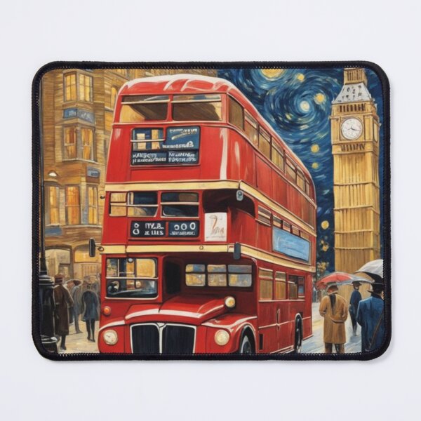 Item preview, London Red Bus with Big Ben designed and sold by Arteque.