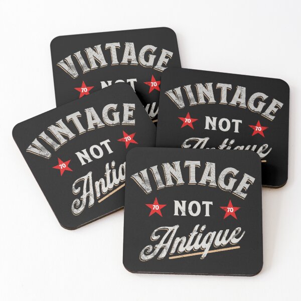 Item preview, 70th birthday - Vintage not Antique designed and sold by MoodZooDesigns.