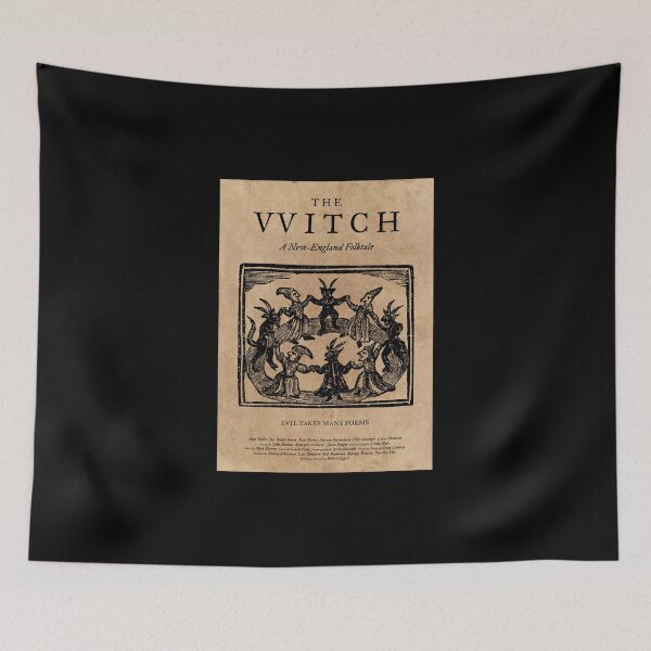 Item preview, The Witch Film Movie Poster Design Black Phillip Thomasin VVitch designed and sold by OnaBailey.