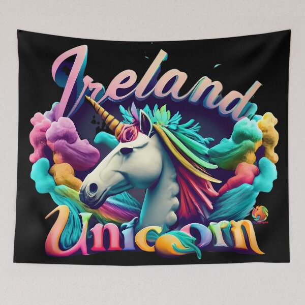 Item preview, Ireland Unicorn  designed and sold by OliDesigns.