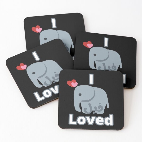 Item preview, I Feel Loved, I فيل Loved designed and sold by ArabicMerch.