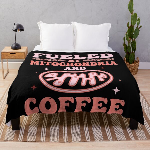 Item preview, Fueled By Mitochondria and Coffee Funny Biology - Biology Teacher Day designed and sold by Amineharoni.
