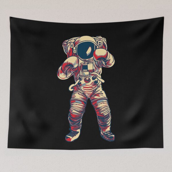Item preview, Boxing Astronaut designed and sold by TrueArtsStore.