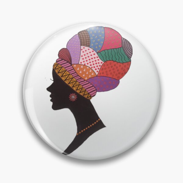 Item preview, Point to Point Empowerment: Celebrating Black Beauty with Pointillism designed and sold by ArtisticUiverse.