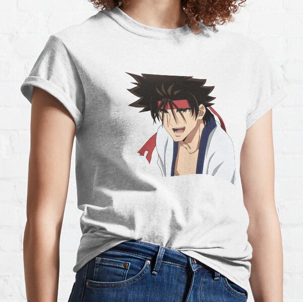 Kenshin Himura, Rurouni Kenshin: Meiji Kenkaku Romantan Essential T-Shirt  for Sale by KichiYou7